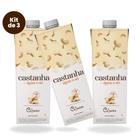 Kit 3 Leite Vegetal Castanha e Água 1L - Cajueiro