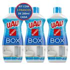 KIT 3 LIMPA BOX UAU DA INGLEZA 200ml DETERGENTE LIMPADOR APROVADO PELA BLINDEX