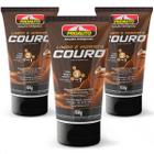 Kit 3 Limpa Couro Automotivo Proauto Hidrata e Revitaliza 150g