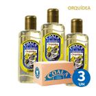 Kit 3 Limpador Concentrado Perfumado de Ambientes Orquídea Coala 120ml