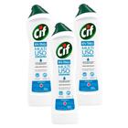 Kit 3 Limpador Multiuso Cif Original Limpeza Profunda 450ml