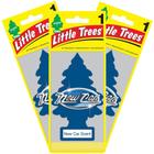 kit 3 Little trees New Car Aromatizante Cheirinho para Carro Importado - Original EUA