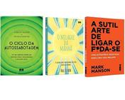 Kit 3 Livro Ciclo Autossabotagem + Milagre Da Manhã + Sutil