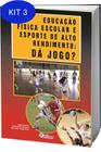 Kit 3 Livro Educação física escolar e esporte de alto rendimento