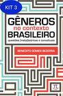 Kit 3 Livro Gêneros No Contexto Brasileiro