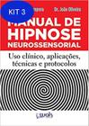 Kit 3 Livro Manual De Hipnose Neurossensorial - Wak Editora