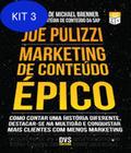 Kit 3 Livro Marketing De Conteudo Epico