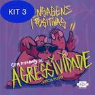 Kit 3 Livro Mensagens Positivas Com Pitadas De Agressividade - AVEC EDITORA