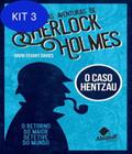 Kit 3 Livro Novas Aventuras De Sherlock Holmes, As