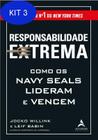 Kit 3 Livro Responsabilidade Extrema: Como Os Navy Seals