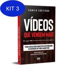 Kit 3 Livro Vídeos Que Vendem Mais: Tenha Resultados - DVS