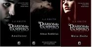 Kit 3 livros Diários do vampiro Caçadores Espectro + Canção da lua