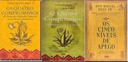 Kit 3 Livros Don Miguel Ruiz os quatros compromissos + o quinto compromisso + Cinco niveis de apego