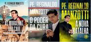 KIT 3 LIVROS Padre Reginaldo Manzotti As muralhas vão cair + O poder da cura + A nova batalha