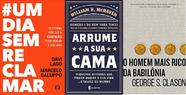 Kit 3 Livros Um Dia Sem Reclamar + Arrume A Sua Cama + O