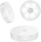 Kit 3 Luminárias Led Com Sensor De Movimento Sem Fio Recarregável