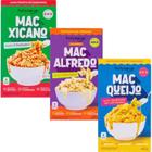 Kit 3 Macarrão Proteico S/ Glúten 3 Sabores Holysoup 200G