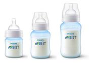 Kit 3 Mamadeiras ANTI-COLIC Azul 125/260/330ML-Philips Avent