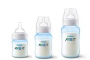 Kit 3 Mamadeiras ANTI-COLIC Azul 125/260/330ML-Philips Avent