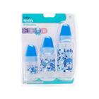 Kit 3 Mamadeiras De Bebê Anticólica Bico Silicone Lolly ul