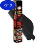 Kit 3 Manta Churrasco Prime Grill Churrasco Antiaderente 40X33 Cm