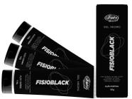 Kit 3 Massageador Fisioblack Gel Negro 150 Gr. Unilife