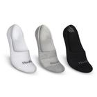 Kit 3 Meias Hoahi Invisivel de Algodão Com silicone 39/43