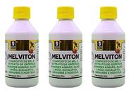 Kit 3 Melviton Composto De Mel E Especiarias 250g - Doctor Berger