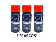 Kit 3 militec 1 condicionador de metais para motos 40ml