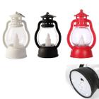 Kit 3 Mini Lampião Vela Decorativa Lâmpada Luz LED Luminária