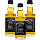 Kit 3 Miniatura Whisky Uísque Jack Daniels Nº7 Original 50Ml - JACK DANIEL'S