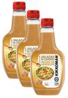 Kit 3 Molho De Gergelim Para Saladas E Carnes Kikkoman 240Ml