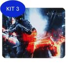 Kit 3 Mouse Pad Knup Kp-S02