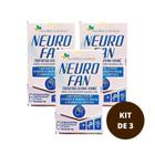 KIT 3 Neurofan Fosfatidilserina C/ associacoes 60caps Flora Nativa