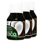 Kit 3 Óleo de Coco NatuHair 60ml - Skafe