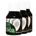 Kit 3 Óleo de Coco NatuHair 60ml - Skafe