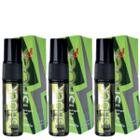 Kit 3 Óleo Spray Shock Plus Menta Sofisticatto 15ml Produto:Spray