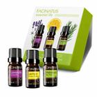 Kit 3 Óleos Aromatizante Perfumado Energiza, Purifica,Acalma