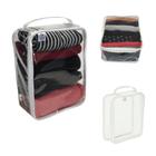 Kit 3 Organizador Multiuso Viagem Hotel PVC Grosso Resistente - TAM M - Bubag!