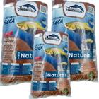 Kit 3 Pacote Isca Pesca Furadinha Seca Natural Tilápia Tamba