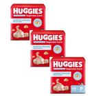 Kit 3 Pacotes Fralda Infantil Huggies Supreme Care P Com 48 Unidades Cada Pacote