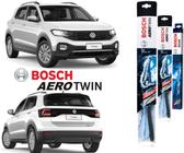 kit 3 Palheta Limpador Parabrisa Originial Bosch VW T-Cross 2018 2019 2020 2021 2022 TSi Comfortline Highline