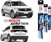 kit 3 Palheta Limpador Parabrisa Originial Bosch VW T Cross 2018 2019 2020 2021 2022 TSi Comfortline Highline