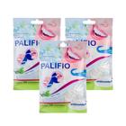 Kit 3 Palifio 60 Un. Fio Dental Haste Hiper Resistente + Uma - Micrex Bioworld