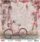 Kit 3 Papel Scrapbook Opadecor Bicicleta 1 30,5x30,5 2638 Opa