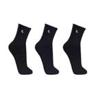 Kit 3 Pares de Meias Masculina Lupo Cano Médio Esportiva