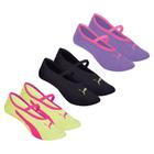 Kit 3 Pares de Meias Puma Sapatilha Pilates Antiderrapante Feminina