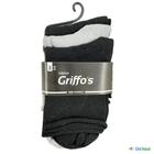 Kit 3 Pares de Meias Sem Punho Casual Griffos do (38 ao 43)