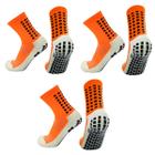 Kit 3 pares Meia Antiderrapante Futebol Esportivo Profissional Meião Tipo Trusox Pro Soccer Prosocks