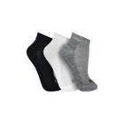 Kit 3 Pares Meia Cano Curto Masculina Sport Trifil T8014K